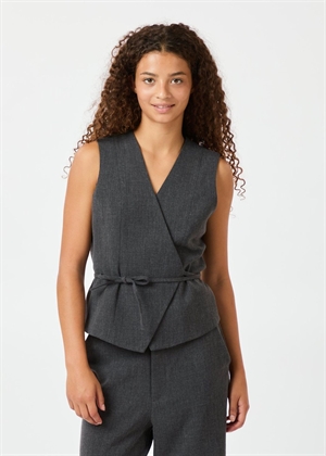 Samara wrap waistcoat Antracit Neo Noir 